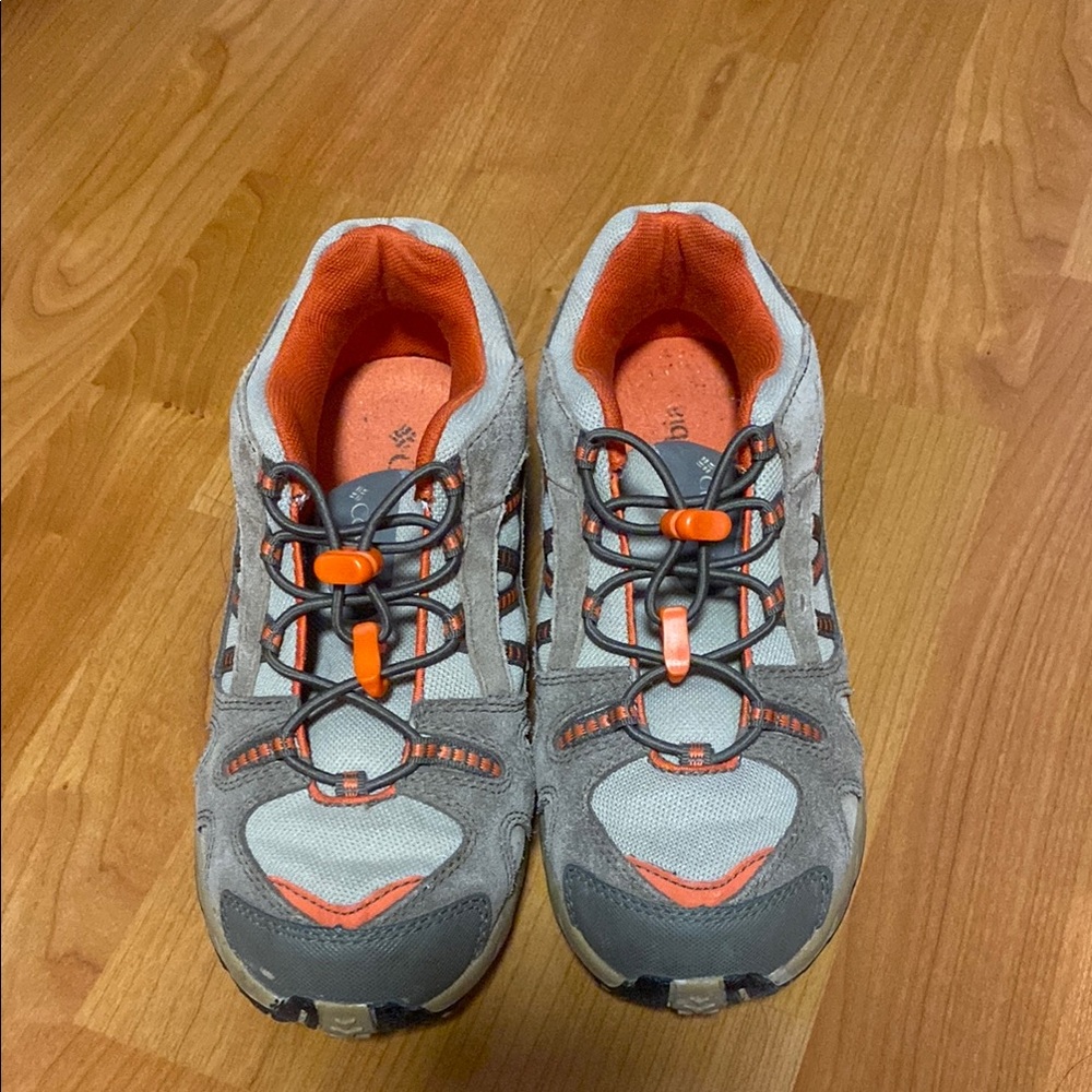 Columbia Kids Shoes - Gray and Orange